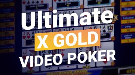 ultimate video poker|How to Play Ultimate X Gold Video Poker .